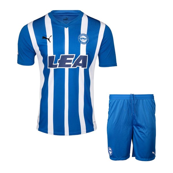 Trikot Deportivo Alavés Heim Kinder 2023-24